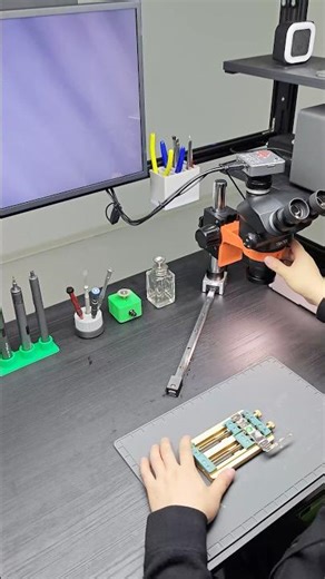 TBK-701 slide microscope – perfect utilization of space #TBK# Mobile phone repair