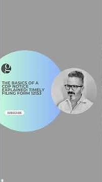 The Basics of a CDP Notice Explained -- Collection Due Process Hearing Form 12153