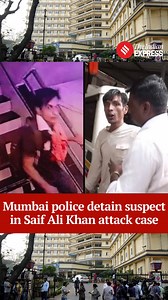 Mumbai police today (Jan 17) nabbed a suspect who was allegedly involved in the attack on Saif Ali Khan, who was stabbed 6 times inside his home during an attempted burglary. A staff member was also injured in the scuffle. Catch #LIVE updates 👇🏽 https://indianexpress.com/article/cities/mumbai/mumbai-news-live-updates-actor-saif-ali-khan-attack-9781447/ | Indian Express