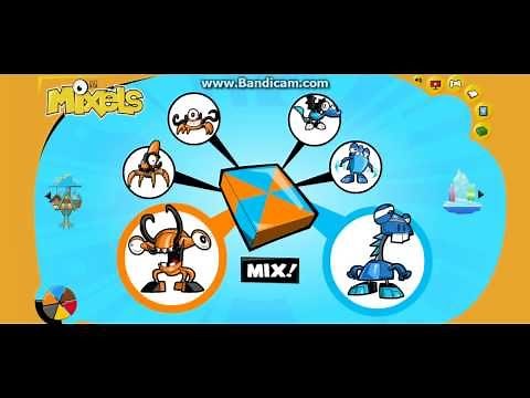 Mixels Website - Part 14 - Mixing - Part 4 - Flexers - Part 1 - Frosticons