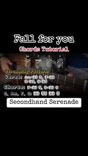 Fall for You Chords Tutorial by Secondhand Serenade