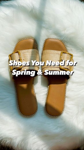 Natalia| Fashion Tips on Instagram: "Shoes you need for spring & summer that are versatile: from the beach outfits to the wedding guest dresses and for all fun occasions in between. Comment LINK if you need a direct link for any of these🫶 . . . . . shoes, spring shoes, summer shoes, versatile shoes, flats, summer sandals, wedge sandals, wedding guest dress shoes #springshoes #summershoes #shoesfashion #stylingtips #targetshoes #targetstyle #badgleymischkashoes #weddingguestshoes #dressyshoes #s