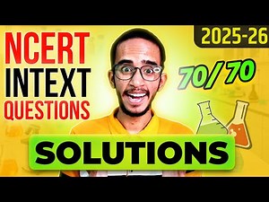 Class 12 Chemistry Solutions Chapter 1 NCERT Intext Questions Explained | Full Solution Guide