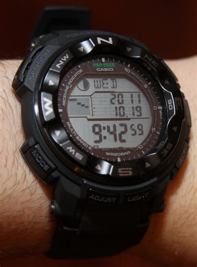 Casio Pro Trek PRW-2500 Watch Review