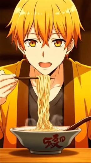 🍜 Zenitsu Eating Ramen ASMR | Demon Slayer Anime Ambience #DemonSlayer #Zenitsu