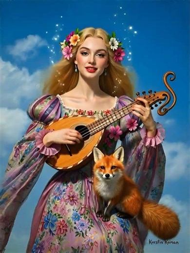 MTG - "Titania s song" AI Realistic painting - UNOFFICIAL