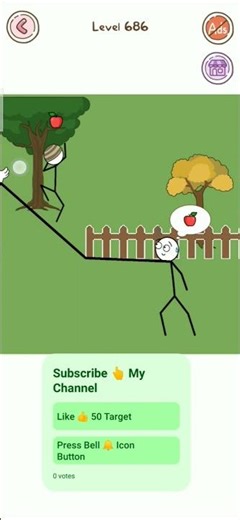Catch The Apple 🍎Stickman 😜