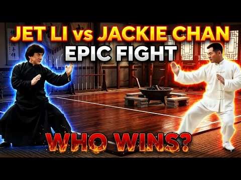 Jet Li ⚡ vs Jackie Chan 🥋 Who Would Win Real Fight? Epic Martial Arts Showdown!