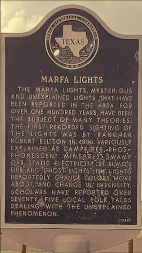 The Creepy Mystery of the Marfa Lights 👀