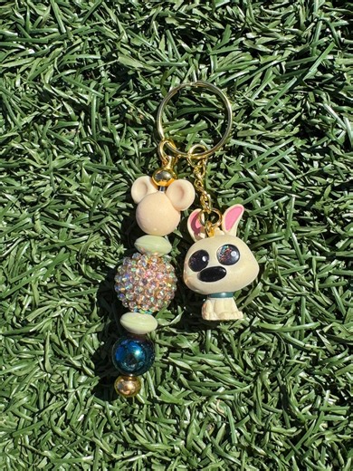 Disney Doorables Mulan- Little Brother Keychain - Etsy