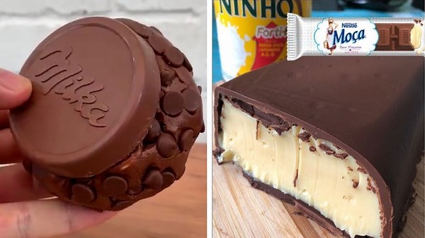 Milka Cookie Sandwich & Creamy Choco Bar 🍫 | Satisfying Dessert Compilation