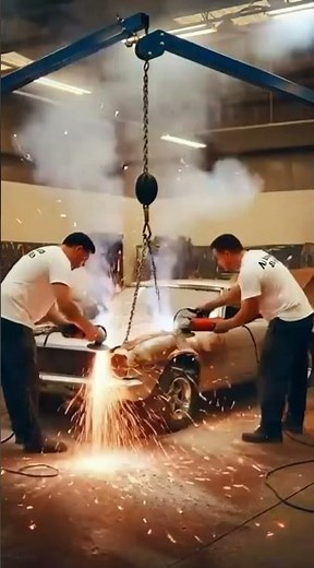 1967 Rusty Chevrolet Camaro Restoration ASMR 😱 | Full Transformation Timelapse #car #chevorlet