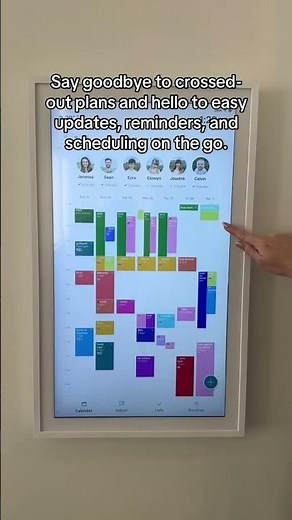 Hearth Display is an all in one family organizer that can keep the whole family on the same page.