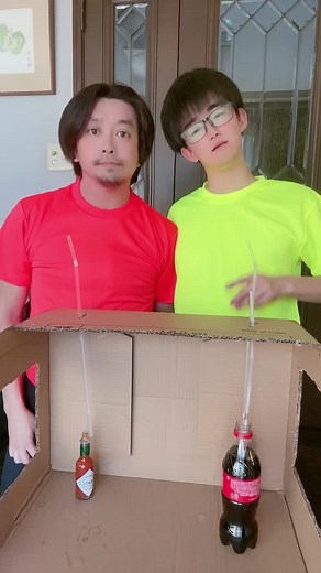 Exciting Magic Trick with Cardboard Box and Bottles