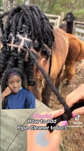 How to add pipe cleaner to locks for a barrel twist #pipecleanerlocs