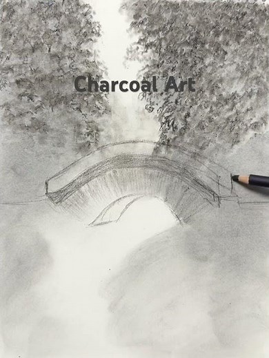 How to Draw Bridge for Landscape View by Pencil|Easy Step-by-Step Art Drawing Tutorial for Beginners