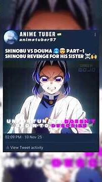 SHINOBU VS DOUMA 🥶🙌 #anime #demonslayer