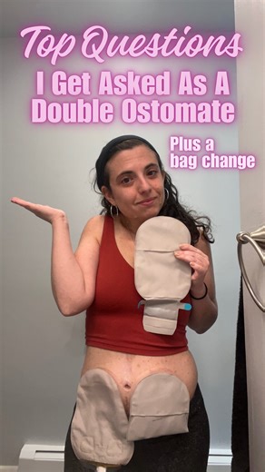 Crystal on Instagram: "💬 What’s a colostomy? How is it different from a urostomy? As a double ostomate with two ostomy bags, I get tons of questions, which I am always happy to answer! Let’s jump into a colostomy bag change as I answer the most common ostomy questions I hear. 👇 Fellow ostomates: What’s the #1 question you get about your ostomy? Share it below to help spread awareness this #OstomyAwarenessMonth and beyond. #Coloplast #Urostomy #Colostomy #OstomyTips #OstomyCommunity #OstomyCare