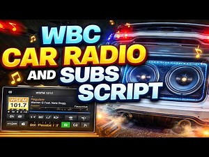 Car Radio and Subs Script | Whiteboyz Customz | Fivem Car Radio Script