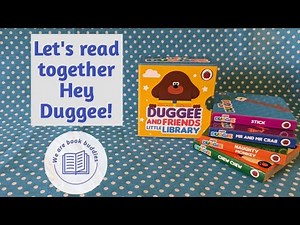 Let's read together Hey Duggee: Duggee and Friends Little Library. 4 mini board books. Read along.