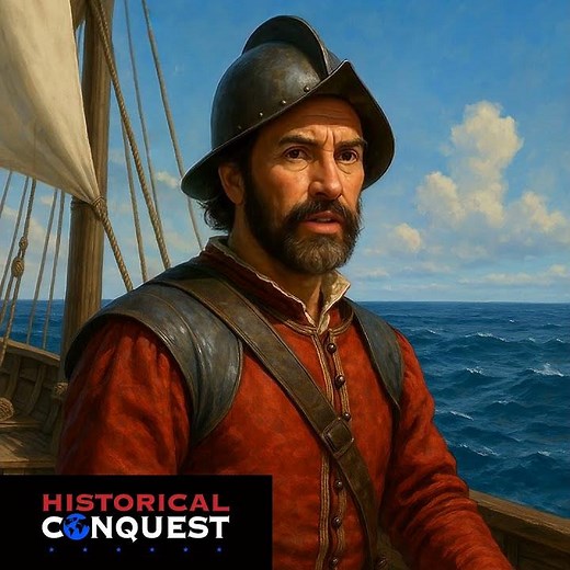 Juan Rodríguez Cabrillo Tells His Story Seeking Adventure as a Sailor and Spanish Conquistador