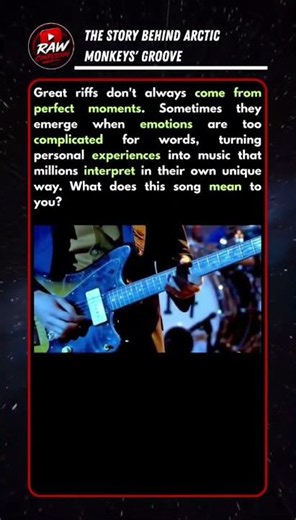 The Story Behind Arctic Monkeys' Groove