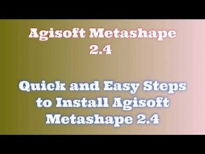 Easy Installation and Download Process for Agisoft Metashape 2.3 License Code: EBC-CC-CEZJ
