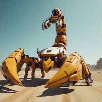 Scorpion Robo Machine - Scorpion-Series Industrial Robotic System - Animatrix Machines