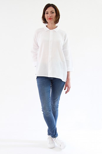 Lucienne | Patron Couture Chemise Simple I AM Patterns | PDF Papier