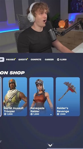 Renegade Raider Returns to Fortnite Item Shop