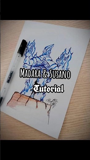 Madara tutorial 😱 Stickman #drawmaster