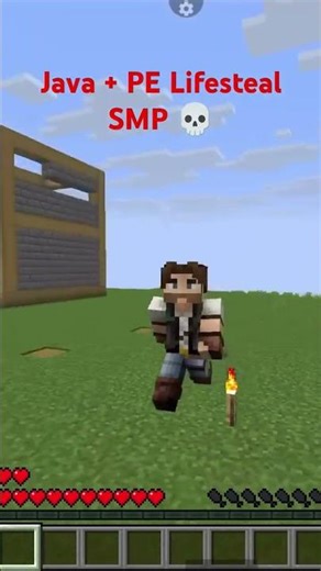 Java + PE Lifesteal SMP 💀 | | Survival With Heart Steal 🔥 #minecraft #lifestealsmp #minecraftmemes