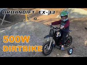 URBANDRIFT EX-33 Dirt Bike for Kids | Safe, Fun & Built for Ages 5–14