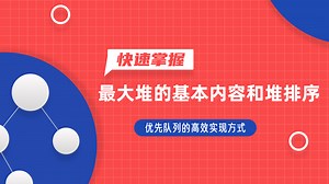 LeetCode 力扣官方分享 | 最大堆的基本内容和堆排序