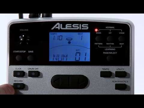 Alesis DM7X Module Settings Overview