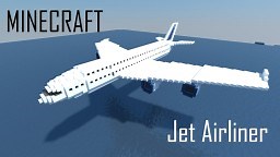 Jet Airliner (full interior) Minecraft Map