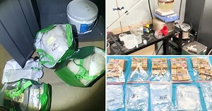 One of the biggest and most disturbing commercial meth labs ever seen in Queensland has been uncovered in a busy Brisbane industrial area, with cops likening it to TV show Breaking Bad 🧊 Full story: https://bit.ly/42oGfW1 | Courier Mail