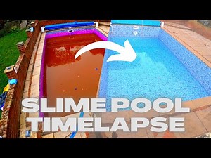 SLIME POOL TIMELAPSE!