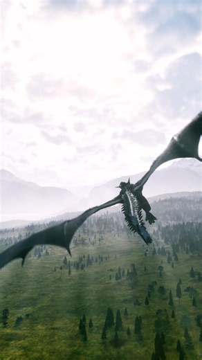 FLYING realistic Dragon in this UPCOMING RPG - Dragontwin #dragongame #dragontwin