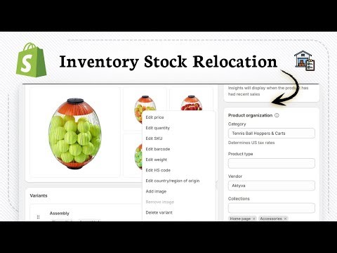 How to delete inventory location in Shopify (Stock Migration)