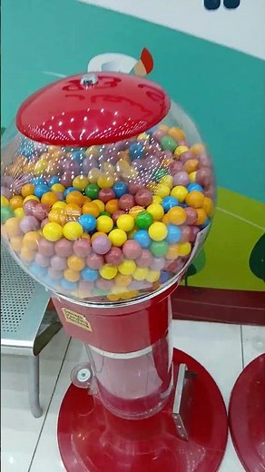 Three Giant Gumball Machine with Bouncy Ball Spiral Machine #shorts