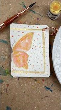 Easy Watercolor Butterfly | Wet on Wet Technique