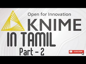 Knime Home Screen | Machine Learning Tool | KNIME | Part - 2 | Tamil | CSE