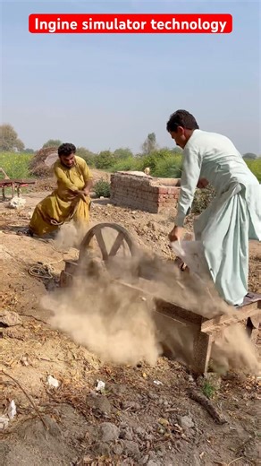 Engine simulator technology #engine#simulator#villagelife#viralshort#technology#shorts#gogo