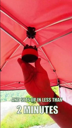 Pop Up Canopy with Backpack Carry Bag | Easy Lightweight Shelter #campinglife #hikinggear