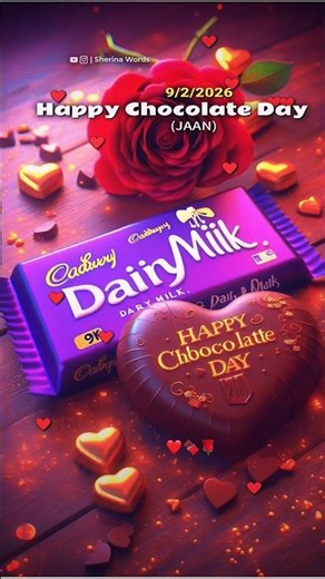 Chocolate Day Status 🍫||🍫 Happy Chocolate Day WhatsApp Status 🌹||#chocolateday #happychocolateday