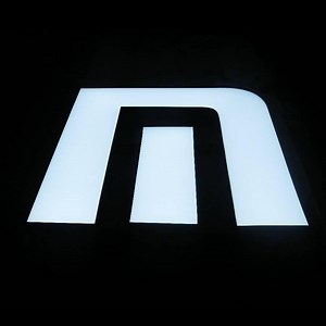 [Hot Item] Advertising Lighted LED Resin Channel Letters Custom Plastic Sign Letters