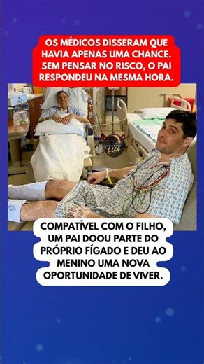 Ele entrou em uma cirurgia para salvar o próprio filho