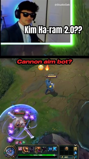 Cannon aimbot script lol #leagueoflegends #gaming #twitch
