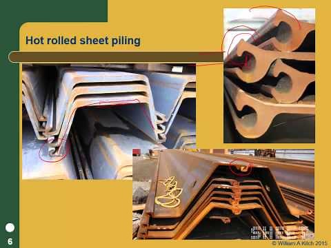 CE 540 Module 5.3 Sheet Pile properties